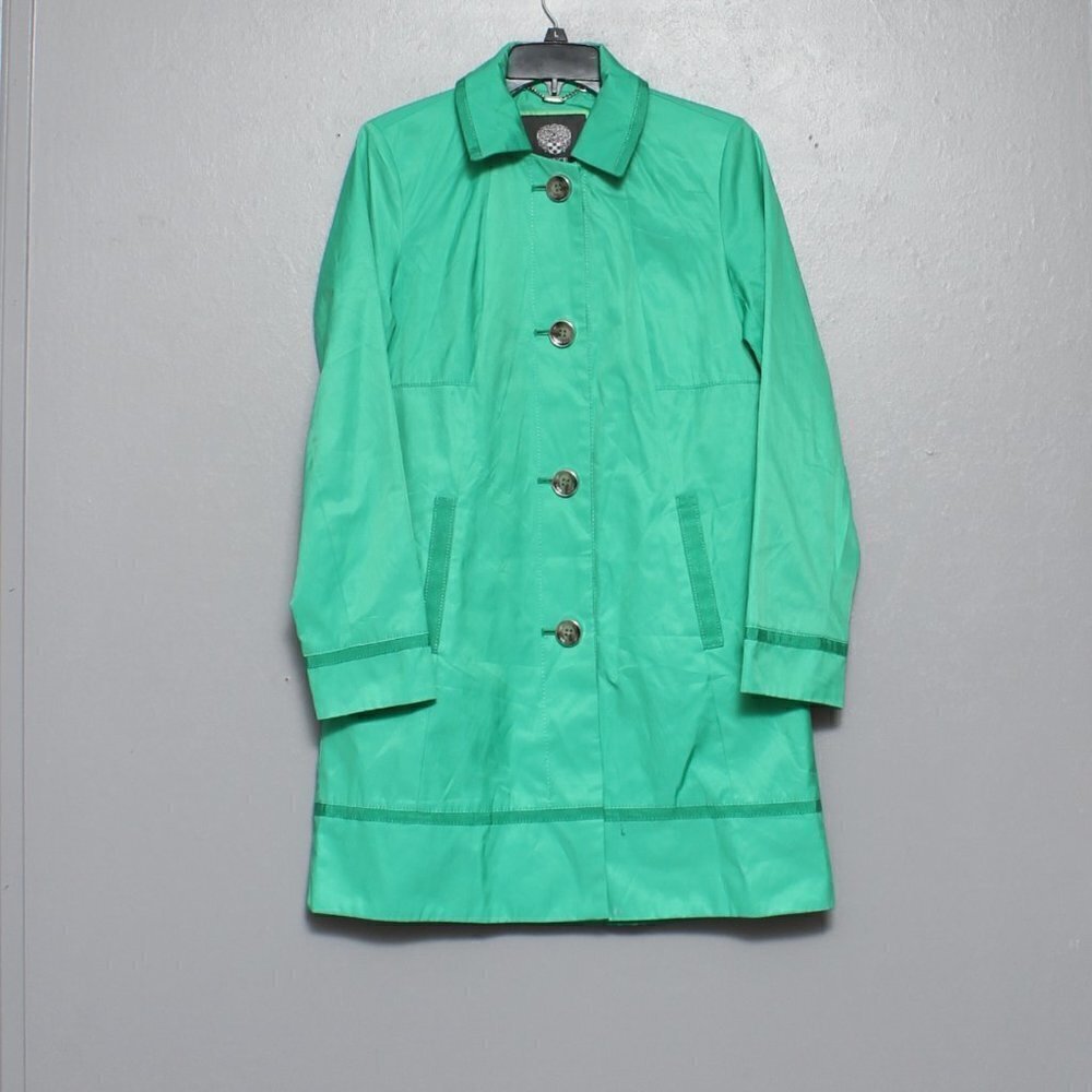 Vince Camuto green lightweight jacket rain coat